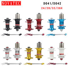 Novatec-bujes de disco para bicicleta de montaña D041 D042SB, accesorios para bicicleta, rodamiento de freno de disco, 24, 28, 32, 36 agujeros, sellados 2024 - compra barato