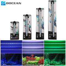 DOCEAN Aquarium Fish Tank White LED Light 18/28/38/48CM Underwater Submersible light Waterproof Clip Lamp Aquatic Decor EU Plug 2024 - buy cheap