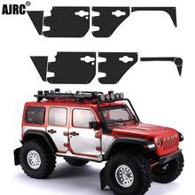 Placa decorativa para porta de carro, ideal para 1/10 rc, scx10 iii, jeep, wrangler, corpo, borda de metal 2024 - compre barato