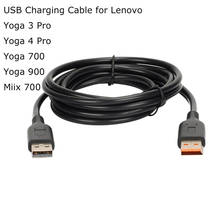 Cable de carga USB para portátil, fuente de alimentación para Lenovo Yoga 3, 4 Pro, Yoga 700, 900, Yoga Miix 700 2024 - compra barato