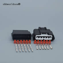 Shhworldsea 6 Pin 2,2 мм 6189-0784 Авто катушки зажигания Разъем гнездо мотоцикла для Nissan левая задняя дверь запирающее устройство 2024 - купить недорого