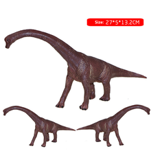 Simulation Dinosaur Toy PVC Solid Brachiosaurus Animal Model Collection Biological Kids Educational Toys 2024 - buy cheap