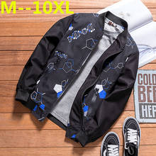 plus size 10XL 9XL 8XL 6XL 5XL 4XL men's windbreaker Bomber polo jacket new overcoat casual outwear mens Jackets and coats 2024 - buy cheap