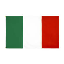 Bandera Nacional de Italia para interiores y exteriores, Bandera de marca deportiva personalizada, 90x150cm 2024 - compra barato