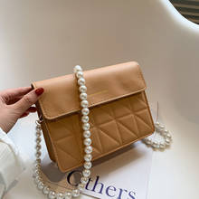 Simples quadrado bolsas para as mulheres designer de costura linha crossbody sacos de couro do plutônio feminino bolsa de ombro de luxo senhora pequena bolsa 2024 - compre barato