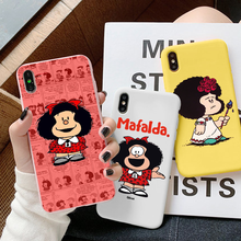 Phone Case For Samsung Galaxy A50 A51 A70 A71 A21S S20 FE A20e A31 A12 S21 S10 S20 S8 S9 Plus Ultra A72 A52 A32 A11 Mafalda Case 2024 - buy cheap