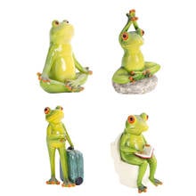 Everyday Collection Animal Frog Fairy Garden Figurines Miniature Landscape Home Decoration Accessories Birthday Gift Souvenirs 2024 - buy cheap