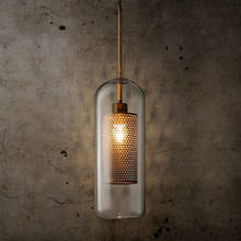 Postmodern Nordic Iron Glass Bubbles LED Pendant Lights For Dinning Room kitchen Restaurant Suspension Luminaire lamp