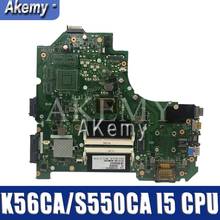 Akemy K56CM K56C Laptop motherboard For Asus K56CA K56CB K56C S550CA A56C original motherboard I5-3317U/3337U 2024 - buy cheap