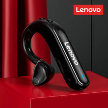 Lenovo-auriculares inalámbricos TW16 originales, cascos con Bluetooth 5,0, gancho para la oreja con micrófono, sonido estéreo, manos libres 2024 - compra barato
