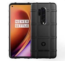 Carbon Fiber Silicone Phone Case For Oneplus 8 Pro Case 6.78" Rugged Armor Shock Absorption Shockproof For Oneplus8 Pro Case 2024 - buy cheap