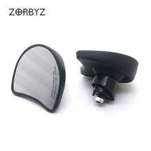 ZORBYZ Motorcycle Black Fairing Mount Rearview Mirrors For Harley Touring Electra Street Glide 2014-2016 2024 - buy cheap