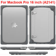 Ударопрочный защитный чехол для 2019 Macbook Pro 16 дюймов A2141 2024 - купить недорого