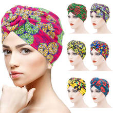Indian Turban Muslim Women Hijabs Chemo Cap Knot Cross Hair Loss Cover Beanie Bonnet Cancer Hat Stretch Headwear Hat Caps Islam 2024 - buy cheap