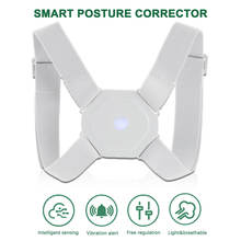 Adjustable Smart Back Support Strap Posture Corrector With Vibration Reminder Sensor Posture Correction Belt For Men Women Kids 2024 - buy cheap