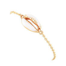 Pulseira feminina boêmia fashion, corrente branca ou dourada, 3 peças, joias para amigos, presente 2024 - compre barato