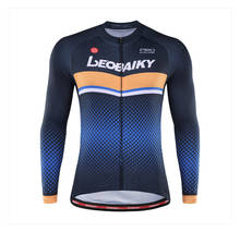 LEOBAIKY-Camiseta de ciclismo profesional para hombre, maillot de manga larga, ropa de ciclismo, TOPS 2024 - compra barato