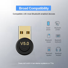 Kebidumei-Adaptador USB para ordenador y PC, Dongle inalámbrico con Bluetooth 5,0, transmisor y receptor de música 2024 - compra barato