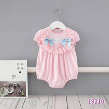 0-24M Summer New Newborn Girls Bodysuit One-Pieces Baby Jumpsuits Cotton Lace Bow Outfits Baby Clothes L780 2024 - buy cheap