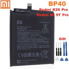 BP40 4000mAh  Xiao mi Original Battery For Xiaomi Redmi K20 Pro / Mi 9T Pro BP40 High Quality Phone Replacement Batteries 2024 - buy cheap