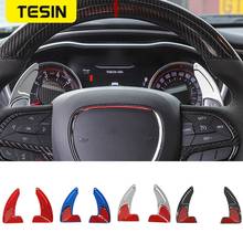 TESIN Car Steering Wheel Shift Paddles Decoration Accessories for Dodge Challenger 2015+ for Charger 2015+ for Durango 2014+ 2024 - buy cheap