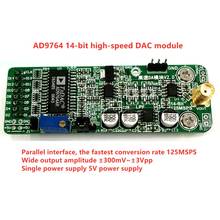 High-speed DA AD9764 module 14-bit parallel DA 125M waveform generation FPGA development board 2024 - buy cheap
