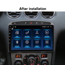 Reproductor multimedia con Android 10 y navegación GPS para Peugeot, radio de coche con pantalla ips de 1280x720, dsp, 4G, wifi, swc, para Peugeot 408, 308SW, 308 2024 - compra barato