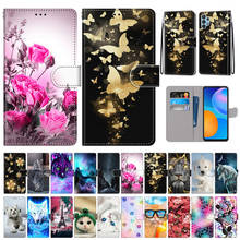 Funda de cuero pintada en 3D para Samsung Galaxy A32, 4G, A42, A72, A12, M51, A51, A71, A31, A02, F62, M62 2024 - compra barato