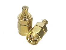 1Pcs Connector SMA Male Plug to MCX Male Plug RF Adapter Coaxial High Quanlity 2024 - buy cheap