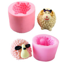 Sheep Silicone Mold 3D Animal Candy Chocolate Fondant Molds DIY Soap Mold Cake Decorating Tools Cupcake Baking Mould Cake Tools 2024 - buy cheap
