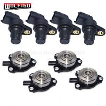 WOLFIGO New 8pcs For Mercedes R171 W203 W209 Camshaft Position Sensors & Adjuster Magnets 2720510177 0041539628 2729050043 2024 - buy cheap