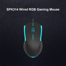 Office Notebook Mice Mouse Pro Gamer Gaming Mouse 3 Buttons RGB Wired Optical Mice for Windows 10 8 7 PC Gamer 2024 - buy cheap