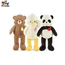 Giant Cartoon Panda Duck Teddy Bear Plush Toy Stuffed Animals Doll Pillow Cushion Baby Kids Children Boys Girls Gift Room Decor 2024 - buy cheap