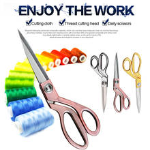 Tailor Scissors Sewing Scissors Classics Premium 2 Colors Zinc Alloy Home Kitchen Household Scissors Stainless Steel Clothing 2024 - buy cheap