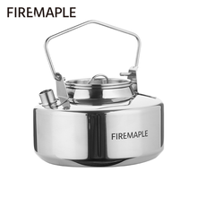 Походный чайник Fire Maple, прочный чайник для пикника, нержавеющая сталь S304, 1 л, 295 г 2024 - купить недорого