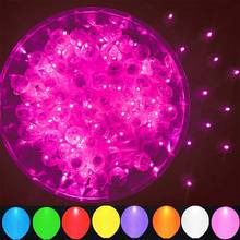 100pcs Round Mini Led  Lights Paper Lanterns Light Waterproof Festival Atmosphere Lamp for Wedding  Party home Decoration 2024 - buy cheap