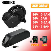 36V 350W Ebike Kit Bafang Mid Drive Motor BBS01 BBS01B Engine with Battery 36v 10.4/13/15.6/17.5ah Electric Bike Conversion Kit 2024 - buy cheap