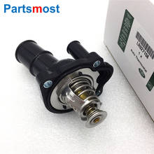 2.0L Petrol Coolant Thermostat & Housing for LAND ROVER Freelander 2 Evoque Range Rover Discovery Sport Ford Thermostat LR027158 2024 - buy cheap