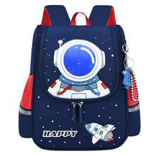 Children Cartoon Backpack For Boys Astronaut Printing School Bag Kids Lightweight Bookbag Girl Student Bagpack Kindergarten Sac 2024 - buy cheap