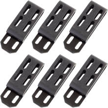 Set of 6, QingGear Kydex Belt Clip Loop Large Secure-Ex C-Clip For Sheath/Holster With Hardware Special for DIY Outdor Tool 2024 - buy cheap