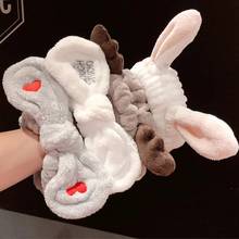 Wash Face Warm Coral Fleece Wash Face Bow Hairbands For Women Girls Headbands Headwear Hair Bands Turban Hair Accessories 1501 2024 - купить недорого