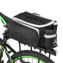 Многофункциональная водостойкая сумка для заднего сиденья велосипеда, велосипедная задняя стойка для багажника, багажная ручная сумка для переноски, сумка через плечо 2024 - купить недорого