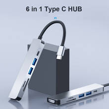 USB HUB C HUB HD Adapter USB C to USB 3.0 Dock for MacBook Pro Accessories USB-C Type C 3.0 Splitter USB C HUB 2024 - buy cheap