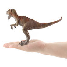 1pc dinossauro brinquedo plástico alossauro brinquedos dinossauro modelo figuras de ação educacional crianças menino aniversário presentes natal 2024 - compre barato