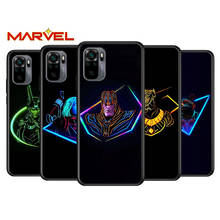 Funda negra suave de Marvel hero para Xiaomi Redmi Note 10, 10S, 9, 9T, 9S, 9Pro, Max, 8T, 8Pro, 8, 7, 6, 5 Pro, 5A, 4X, 4 2024 - compra barato