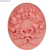 Christmas Decorations Wreath 3d Silicone Mold Baking Mold Cake Decoration Fondant Cake Mold Handmade Soap Mold Chocolate Mold 2024 - buy cheap