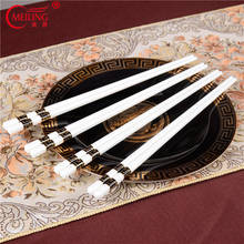 Fine Bone China Luxury Chinese Chopsticks For Dinner Kitchen Dining Table Restaurant Decorative Porcelain Serving Chop Sticks 2024 - buy cheap