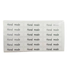180pcs/lot White Adhesive Paper "Hand Made"Gifts Sealing Sticker DIY Decorative Package Label For Handmade Products 2024 - buy cheap