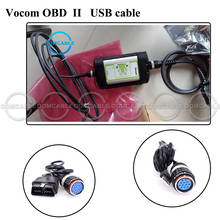 For UD Mack and for volvo Vcads diagnosis OBD cable vocom 88890300 Interface USB Version Truck Diagnostic Scanner Tool 2024 - buy cheap