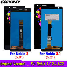 5.2" ORIGINAL Display for Nokia 3 LCD TA-1038 Display Touch Screen 1440*720 for Nokia 3.1 LCD Replacment 3.1 Screen TA-1063 2024 - buy cheap